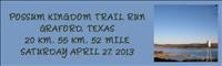 Possum Kingdom Trail Run - April 27, 2013