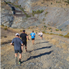 The downhill on the Half Course