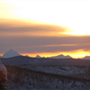 Nice views of the Alaska Range when the race course follows the ridgeline.