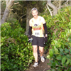 Runner on trail