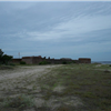 Beach section going around the fort