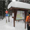 The Colorado Cr trailhead serves as the race start, finish, and mid-way checkpt for the 45-mile course.