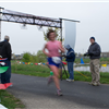 A blur through the start/finish line
