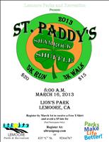 St. Paddy’s Shamrock Shuffle - March 16, 2013