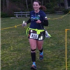 Runner finishing