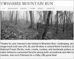 Uwharrie Mountain Run - February 04, 2012