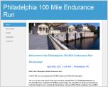 Philadelphia 100-Mile Ultra Run - April 20, 2013