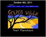 Golden Hills Marathon - October 13, 2012