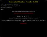 Roxbury Half Marathon - November 10, 2012