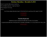 Roxbury Marathon - December 08, 2012